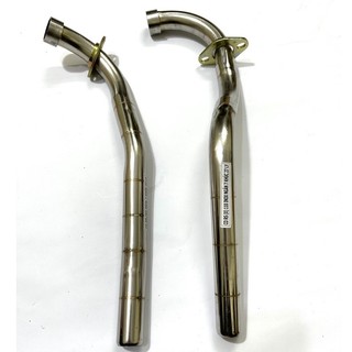 Cổ pô 27ly inox 7 khúc cho xe Wave Alpha