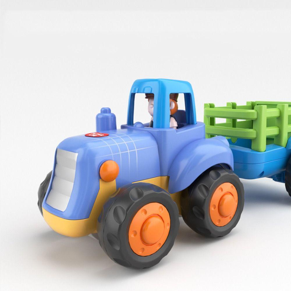 IVORY Đồ Chơi Xe Công Trường Kéo Lưng Vui Nhộn Cho Bé Trai