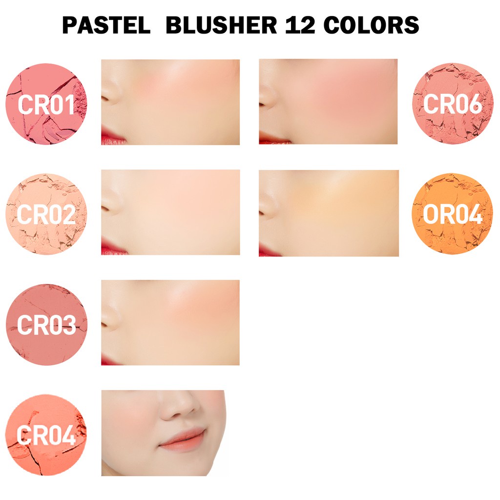 Phấn Má Hồng APIEU Pastel Blusher
