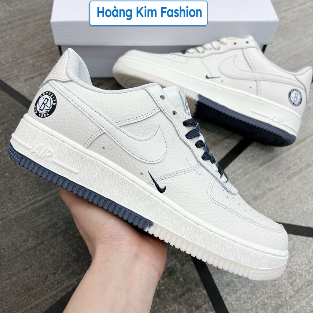 Giày Air Force 1 màu be sữa,AF1 âm dương hàng đẹp dành cho nam nữ dễ phối đồ siêu hot. Minoan Fashion