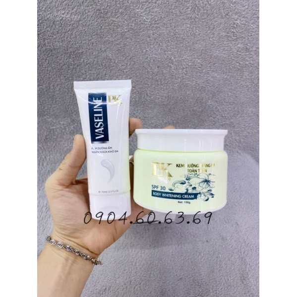 Kem Dưỡng Trắng Da Toàn Thân BODY WHITENING PK COSMETIC 150g