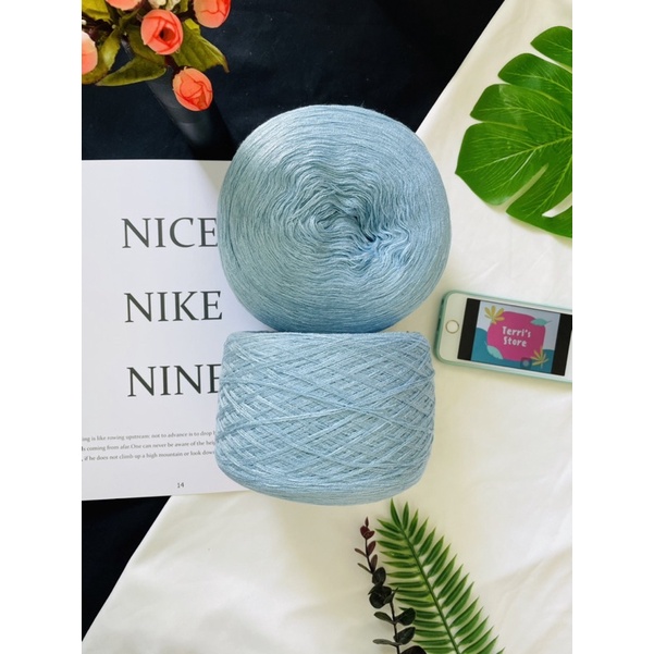 Len AC Nhật  - Len mềm, ấm, đan móc áo, khăn mùa thu đông