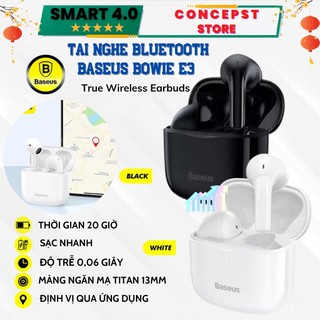 Tai Nghe Bluetooth Baseus Bowie E3 True Wireless Earbuds Chính Hãng - Bluetooth 5.0 ,GPS -APP Control, Super Fast charge
