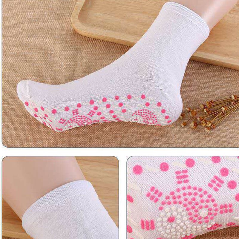 1 Đôi Vớ Tự Sưởi Ấm Mát Xa Chân Thoải Mái Chống Đóng Băng