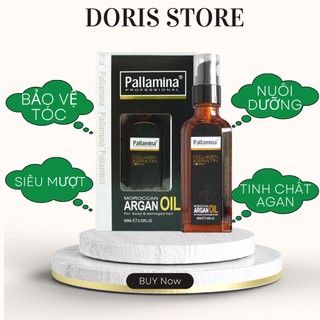 TINH DẦU DƯỠNG TÓC PALLAMINA 60ML SERUM PHỤC HỒI TÁI TẠO TÓC HƯ TỔN BẢO VỆ TÓC KHỎI TIA UV KHÔNG BẾT TÓC HÀNG CHÍNH HÃNG