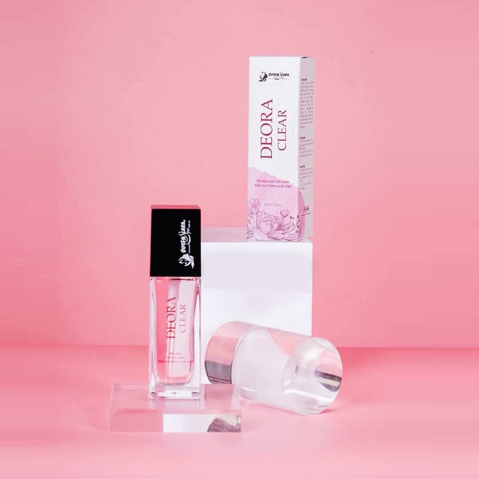 Xịt Khử Mùi Hôi Nách DEORA CLEAR Quyên Lara | Net 50 ml - HÀNG CHÍNH HÃNG