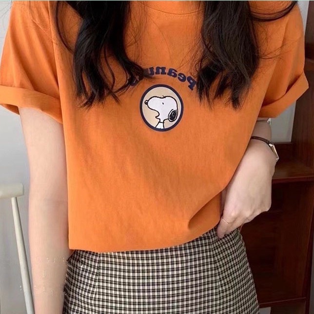 Áo thun 3158 mẫu 'Mặt Chú Chó' phông cotton nam nữ