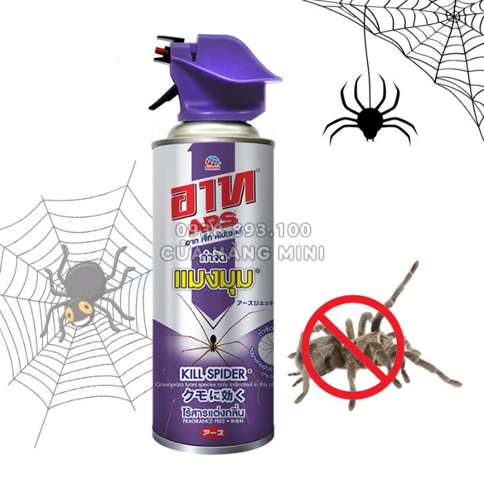 Bình Xịt Nhện ARS Jet Spider 300ml