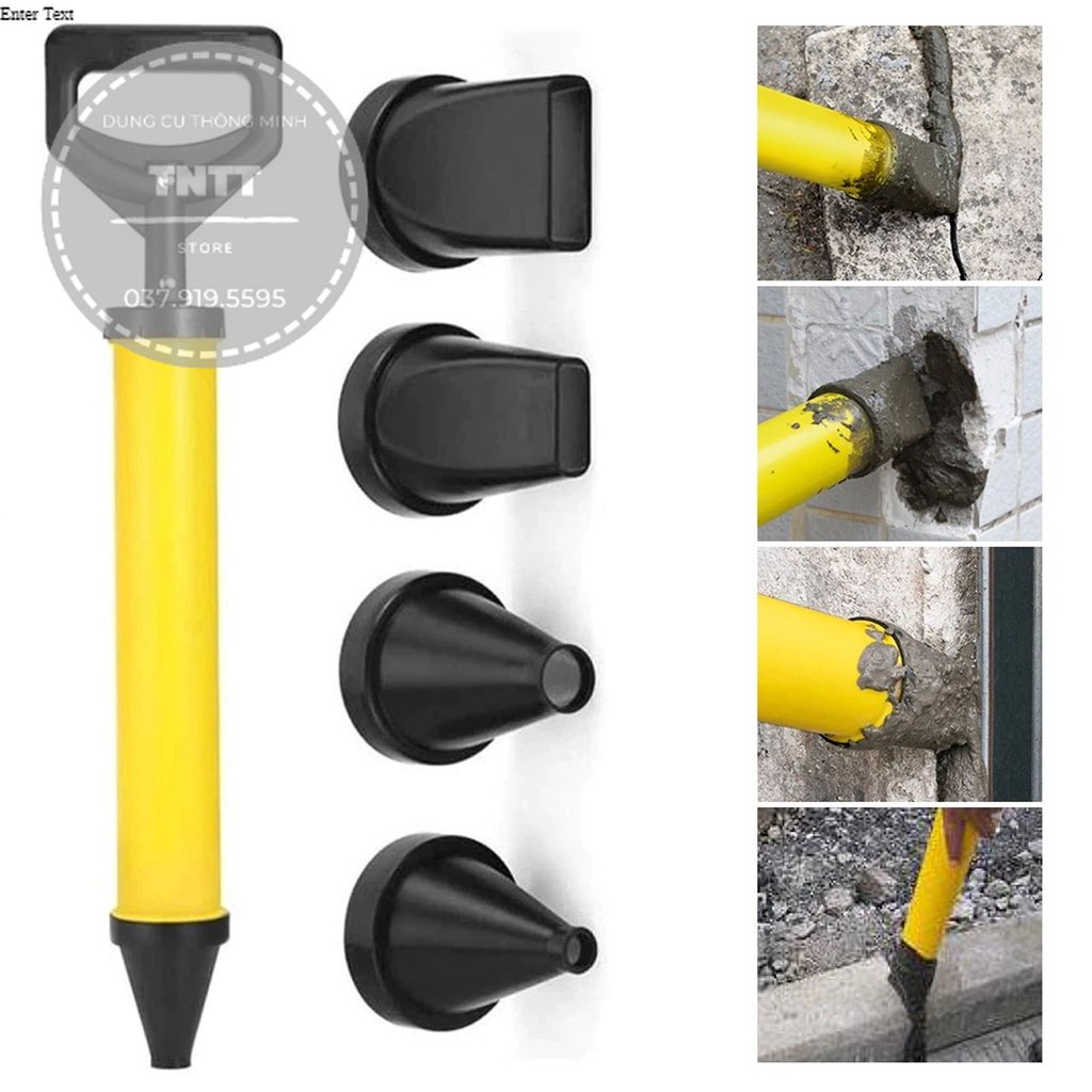 Dụng cụ bơm xi măng kèm vòi phun sử dụng tiện lợi- Súng bơm vữa Sika bằng tay