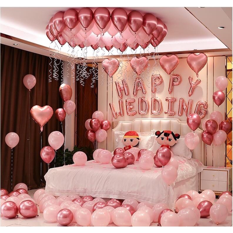 Cuộn Ruy Băng Kim Tuyến Buộc Đuôi Bóng Bay Hình Tổ Kén