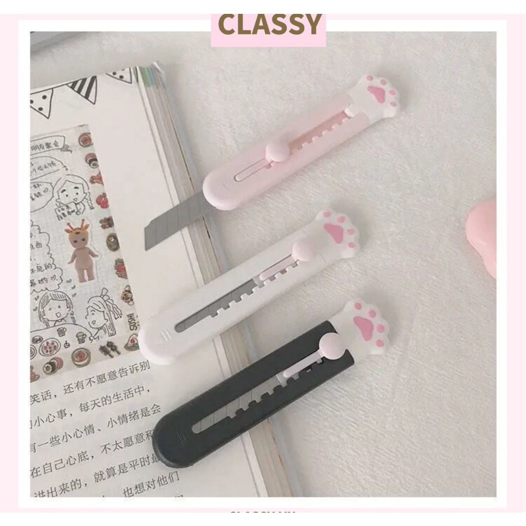 Dao Dọc Giấy Chân Mèo  Classy Dễ Thương PK642