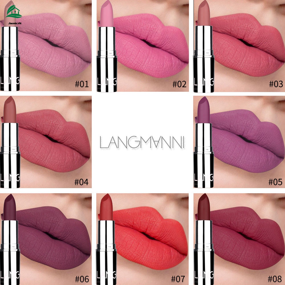 Son Lì Langmanni Chống Thấm Nước Và Lâu Trôi Cao Cấp