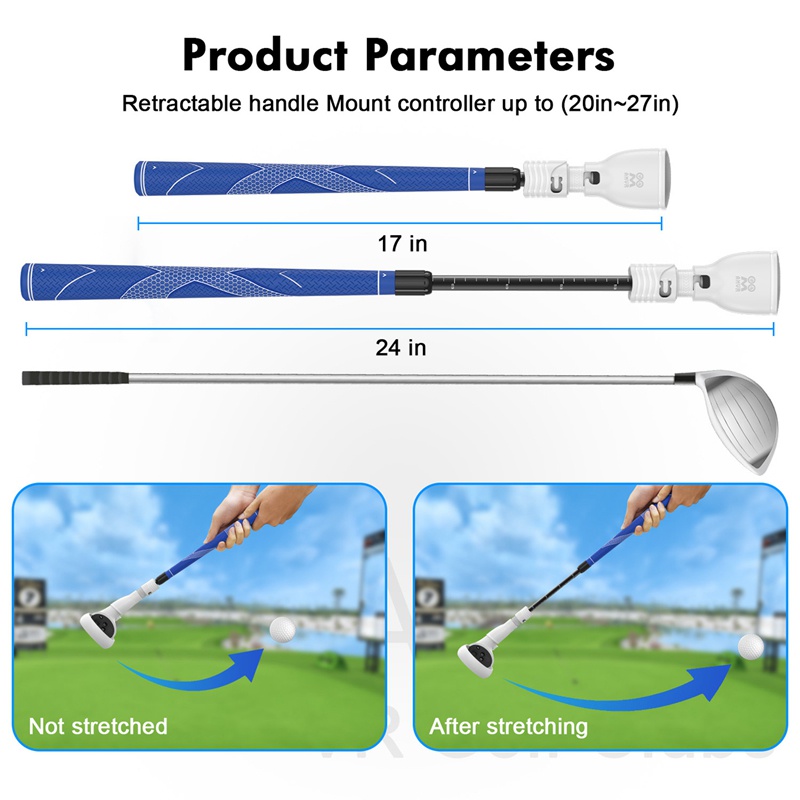 Gậy Đánh Golf / Tennis / Bóng Chày / Trái / Phải Chuyên Dụng Cho Oculus Quest 2