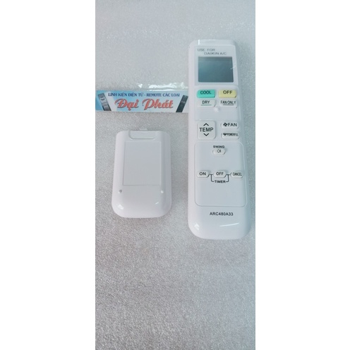 Điều Khiển Máy Lạnh  Daikin ARC480A33 ( Hàng Tốt )