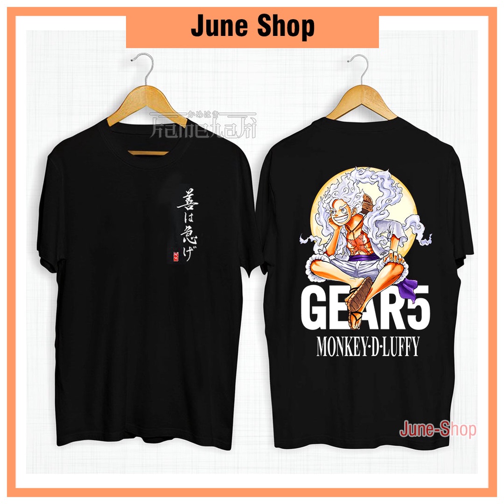 Áo thun One piece Luffy Gear 5, áo phông One Piece Luffy JOY BOY, chất liệu cotton thoáng mát