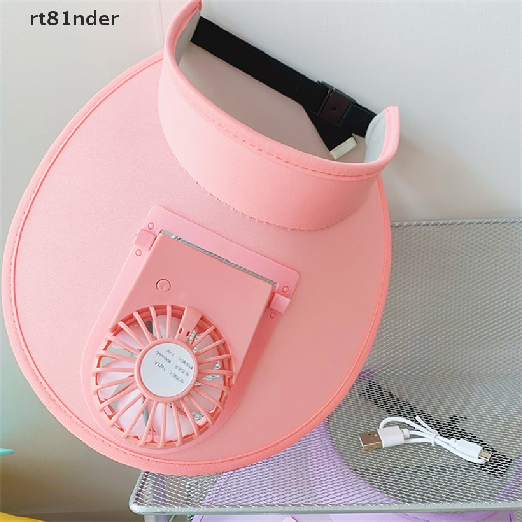 Mũ Lưỡi Trai Có Quạt Làm Mát Mùa Hè Thoáng Khí Có Cổng Sạc Usb Mẫu Mới 2021