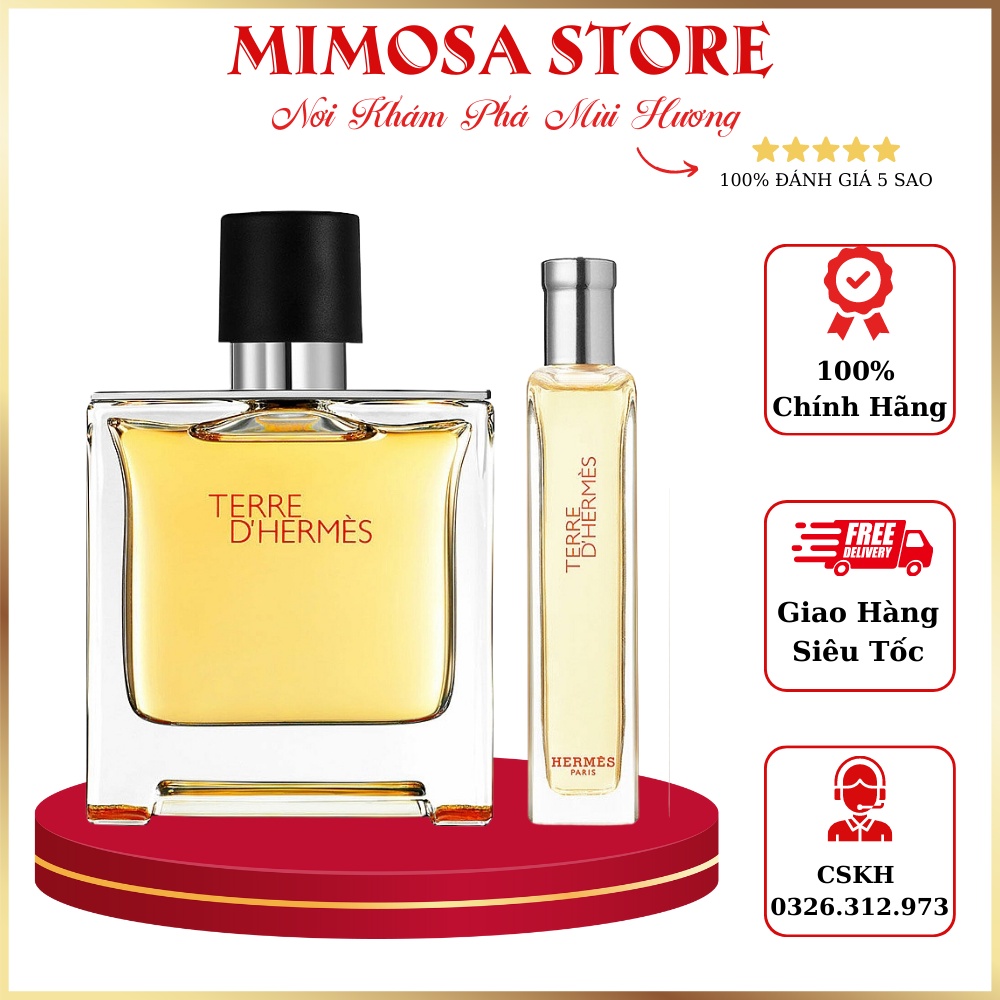 Nước Hoa Terre D’Hermes Hermes - Chiết 10ml - Mẫu Thử