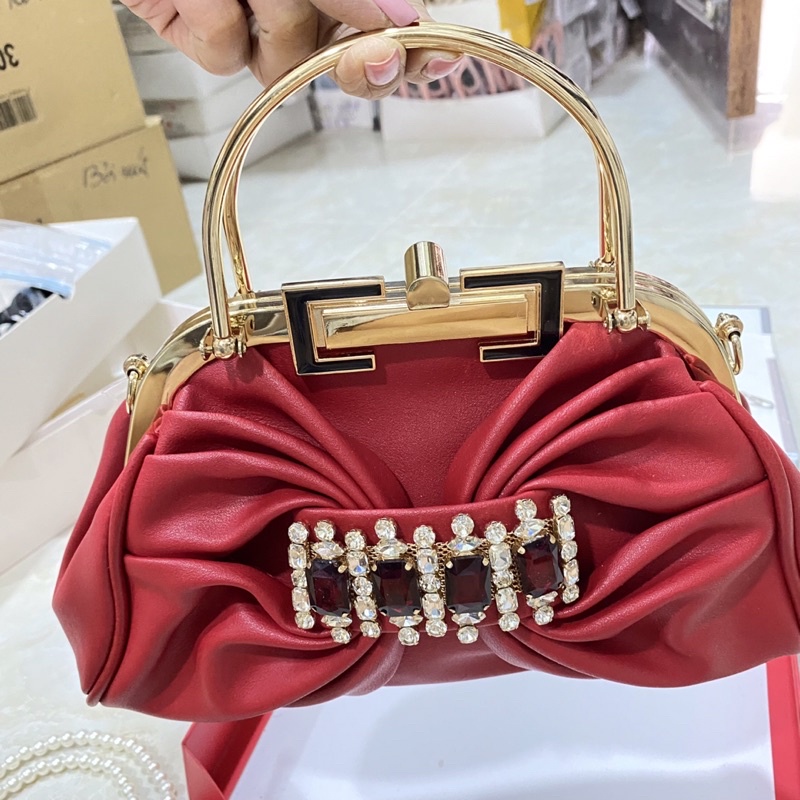 Túi Đầm Đeo Vai Hàng Cao Cấp Túi Đựng Vừa Điện THoại Lớn Thích Hợp Mang Đi Tiệc Đi Chơi Làm Quà Tặng Cao Cấp