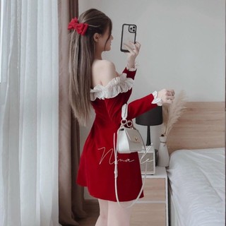 Đầm nhung mẫu mới siêu hót đỉnh chóp
