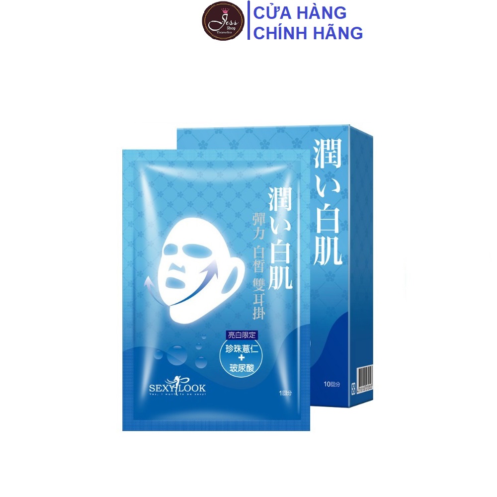 10 Miếng Mặt Nạ Nâng Cơ 360º Sexylook Ultra Whitening Duo Lifting Mask 30ml