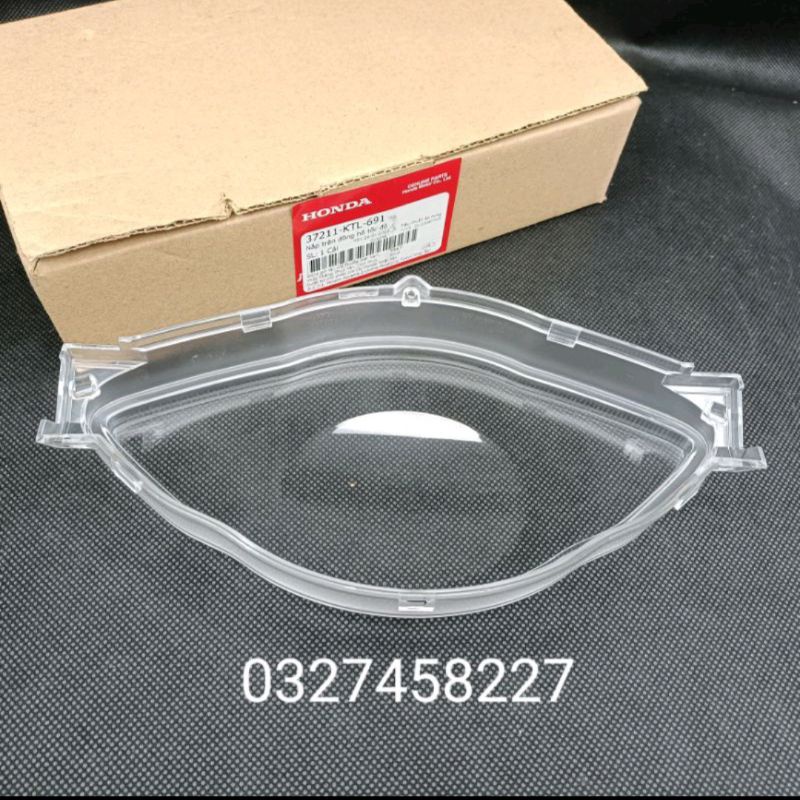 Mặt kính nhựa đồng hồ xe WAVE A, RS, S100, RSX zin Honda