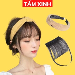 Tóc giả mái thưa có gắn kèm bờm - bờm gắn mái giả