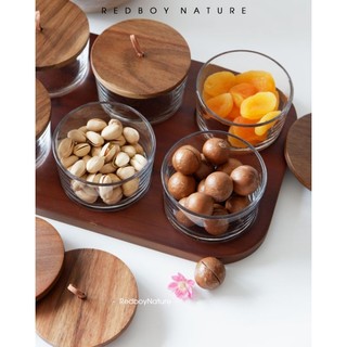 Khay mứt Tết 6 hũ tròn