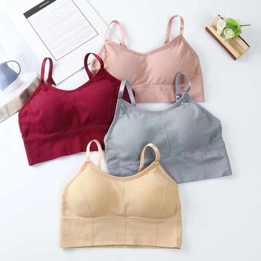 Áo bra nữ thể thao tập gym, yoga thun co giãn giá rẻ nhiều màu sắc trẻ trung - BR13