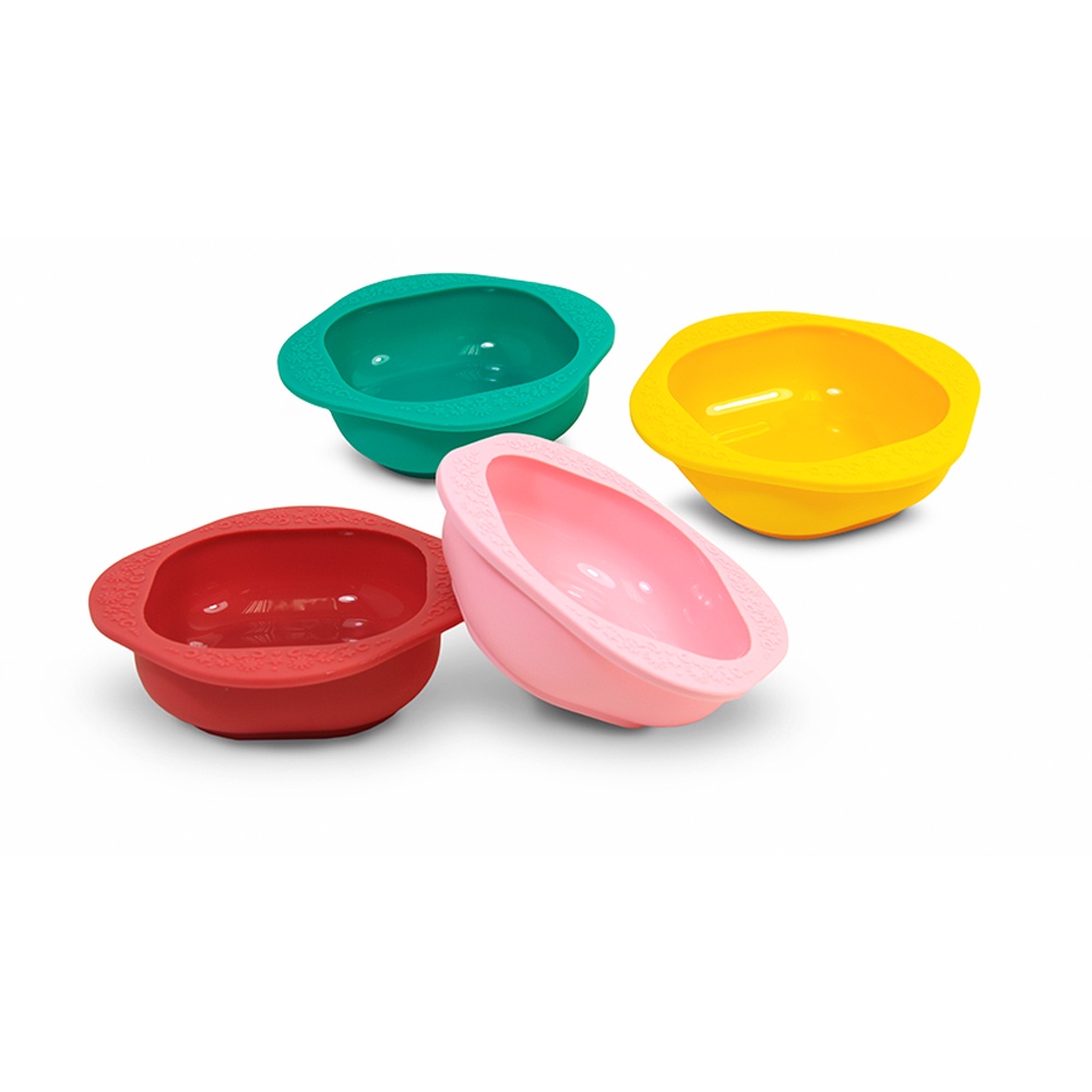 Bộ 2 Bát Ăn Dặm Silicon Cho Bé Marcus &amp; Marcus - Marcus &amp; Pokey (Set 2 Cái)