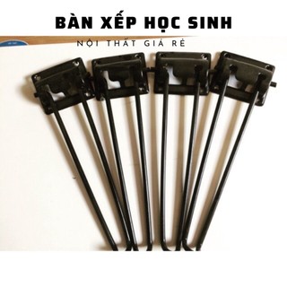 Chân Bàn Sắt  Sơn Tĩnh Điện Dày 6mm