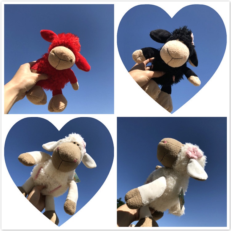 Gấu Bông Cừu Con, Thỏ Con Gấu Bông, Móc Khóa NICI Cừu Sean Búp Bê Thú Nhồi Bông Quà Sinh Nhật Cho Nữ MIRA-GB28014