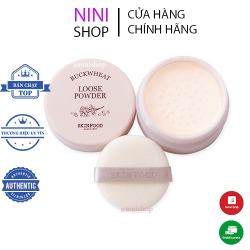 Phấn Phủ Kiều Mạch SkinFood Buckwheat Loose Powder - Ninishop