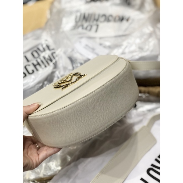 Túi Đeo Chéo Da Thật Moschino Love Fancy Bay