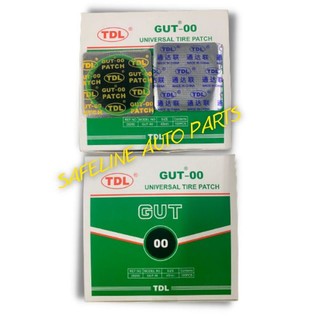 Miếng vá săm ruột xe máy, ô tô tdl gut-00 size 43mm 1 hộp