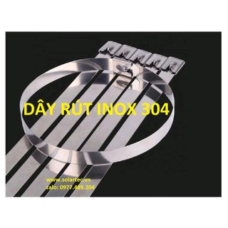 Dây rút inox 304, dây thít inox 304