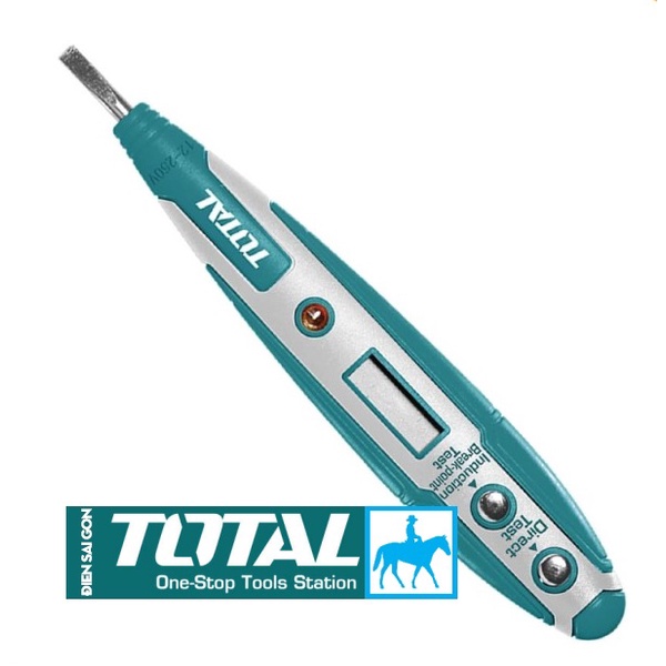Bút thử điện hiện số điện tử Dò dòng điên ngoài dây Total THT292201