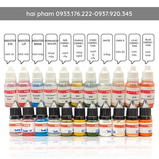 Mực Phun Xăm Doreme Hàn Quốc, Dùng Xử Lý Chân Mày, Và Xử Lý Môi Thâm