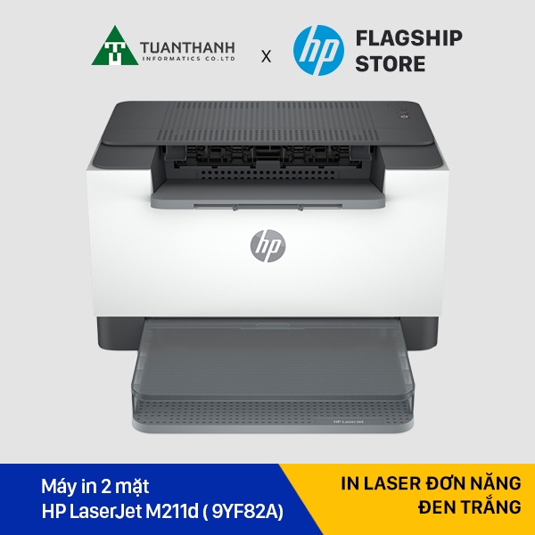 Máy in HP Laser 2 mặt trắng đen HP LaserJet M 211d 9YF82A, đảo mặt tự động - Chính hãng