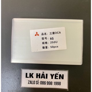 keo ép kính OCA A70.A90 1bịch = 50 miếng
