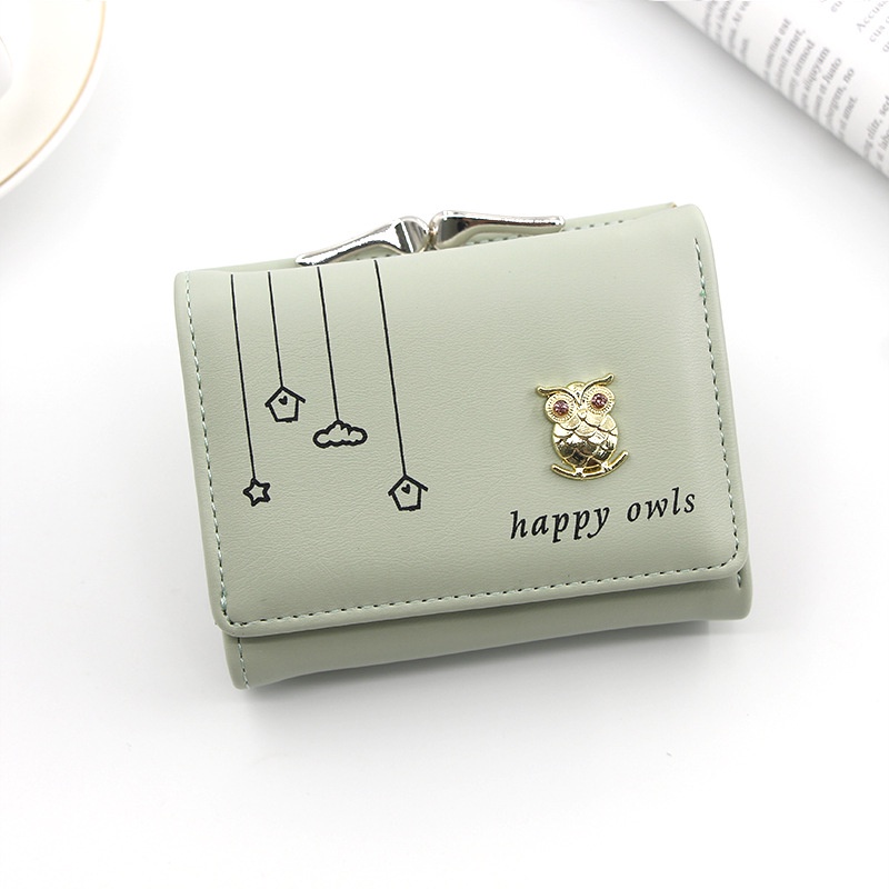 Ví Đựng Tiền Xu Khóa Nam Châm mini Phong Cách Hàn Quốc Cho Nữ