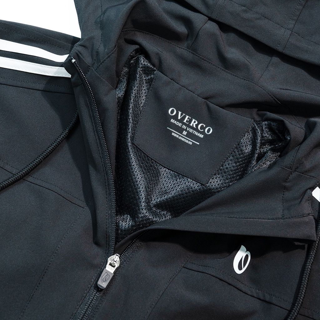 Áo Khoác Dù OVERCO 2 Lớp Có Nón Chống Tia UV 99% Năng Động Trẻ Trung