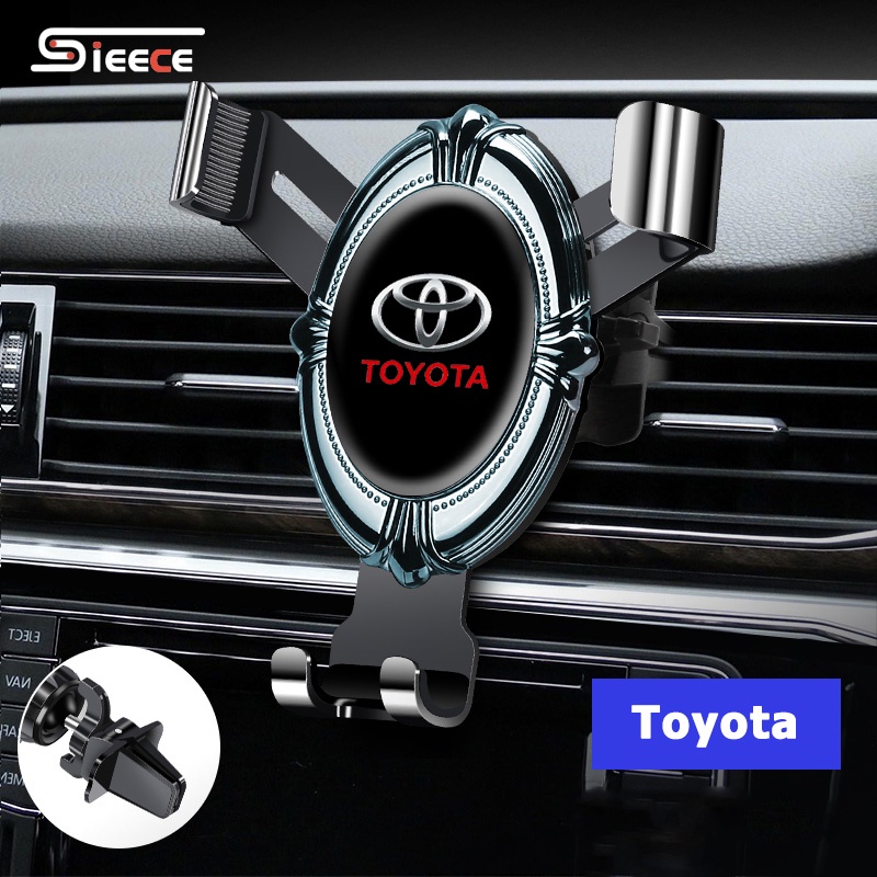 Sieece Giá Đỡ Điện Thoại Trên Ô Tô Giá Để ĐiệN ThoạI TrêN Ô Tô Giá Đỡ ĐiệN ThoạI Oto Giá Treo ĐiệN ThoạI TrêN Ô Tô Phụ KiệN Ô Tô Cho Toyota CHR Raize Corolla Cross Rush Fortuner Yaris Vios Wigo Sienta Camry Hiace Veloz Wish