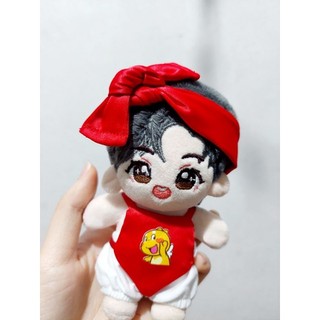 (Outfit doll) Set yếm đỏ cho doll 10cm