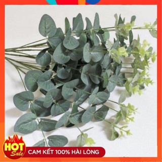 Cụm lá táo điểm hoa sáp 16 nhánh,hàng loại 1