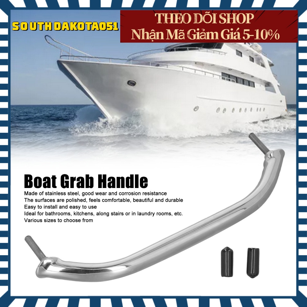 [Hàng Sẵn] Tay cầm Tàu Thuyền Bằng Thép không gỉ Chống ăn mòn【Southdakota051】