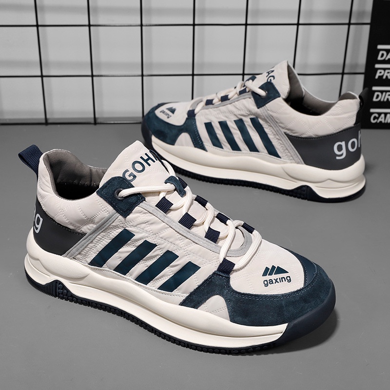 Giày nam sneaker thể thao hoạ tiết Gaxing 4 sọc phong cách năng động thời trang ulzzang Hàn Quốc TH-35