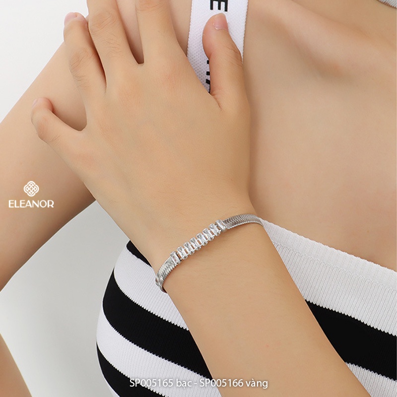 Lắc tay nữ Eleanor Accessories thiết kế đính đá độc đáo phụ kiện trang sức sang trọng cá tính