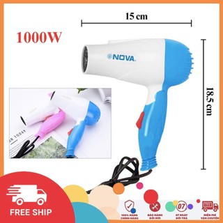 MÁY SẤY CAMAC, MÁY SẤY TÓC MINI GẤP GỌN NOVA I MÁY SẤY TÓC MINI DU LỊCH.