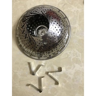 Vỉ hấp inox xoè .Khay hấp inox , Vỉ Hấp Cá , Vỉ Hấp Banh Bao Cách Nhiệt