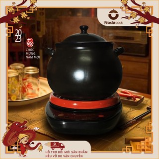 Nồi hầm đất bằng điện 5 lít NodaCook - Hầm gà kho cá
